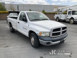 (Jurupa Valley, CA) 2005 RAM 2500 Pickup Truck Not Running, Bad Batteries