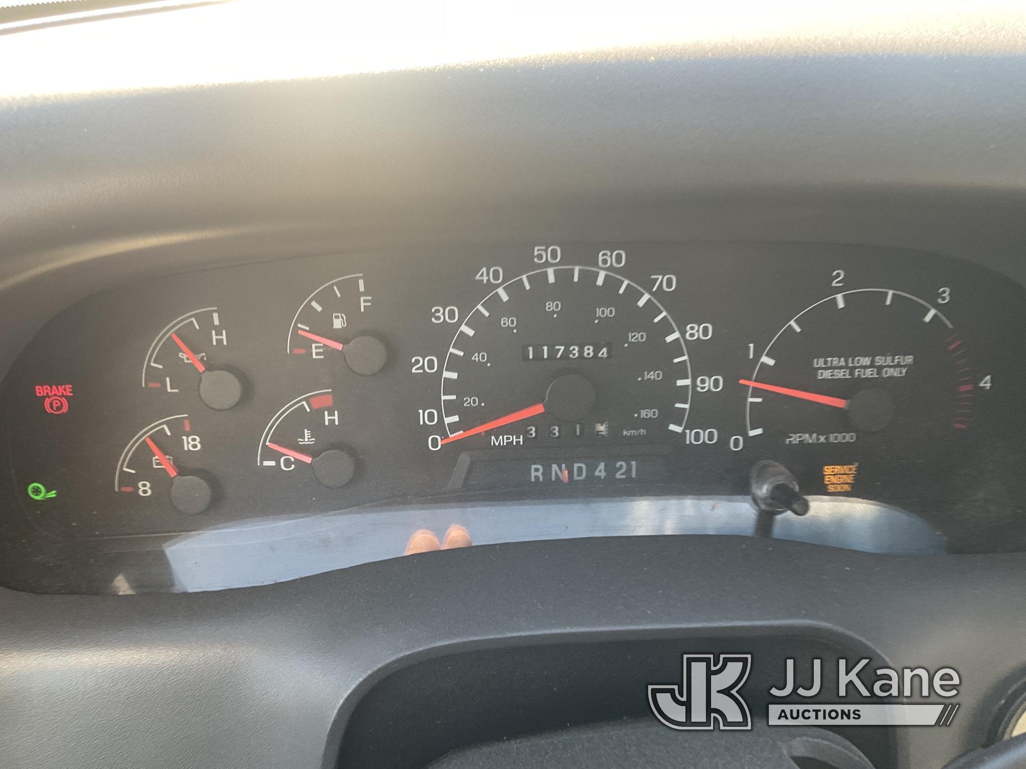 (Jurupa Valley, CA) 2010 Ford F650 Crew Cab Van Body Truck Must Be Registered Out Of State Due To CA