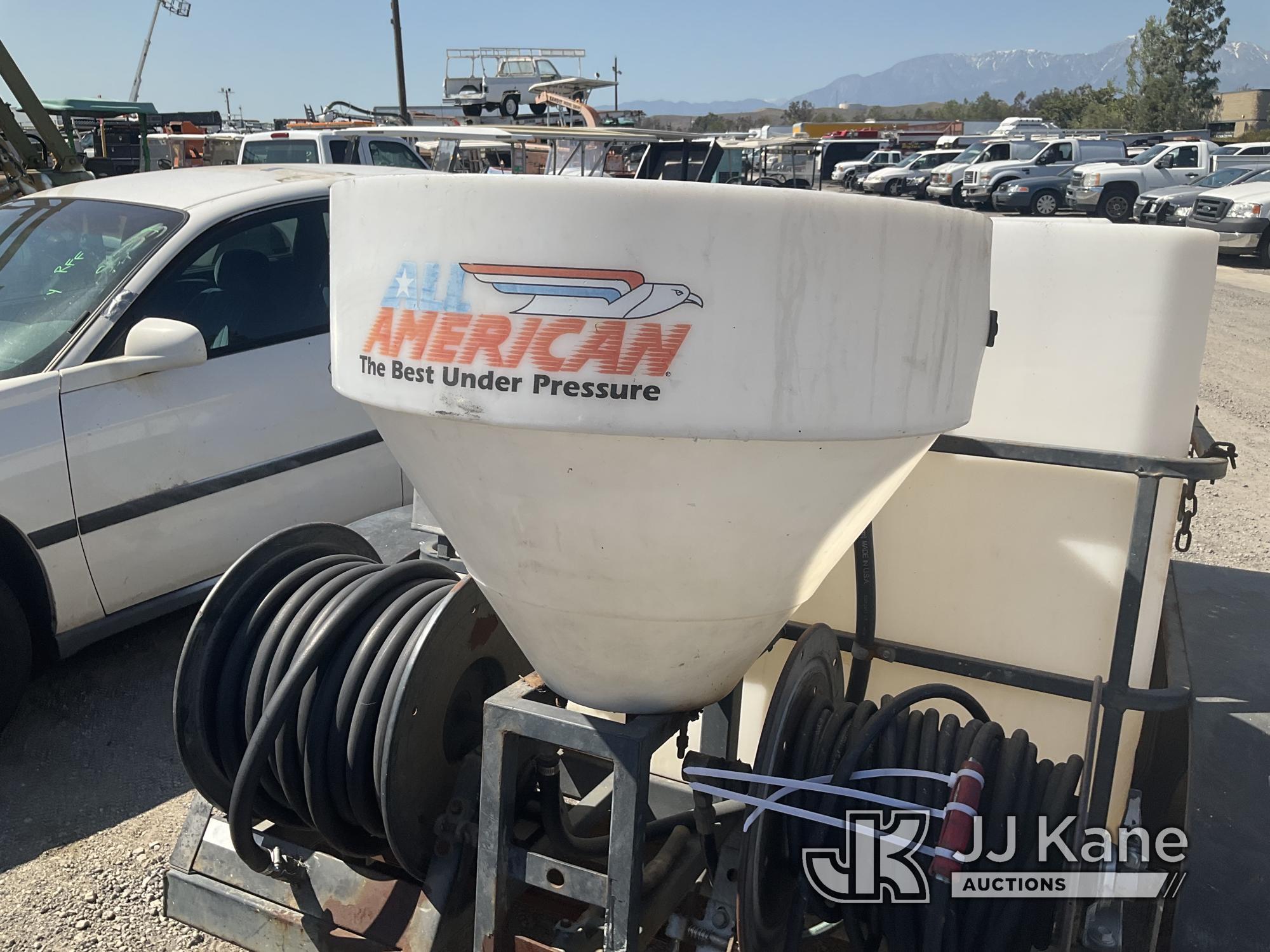 (Jurupa Valley, CA) 2000 All American CH5535 Portable Steam Cleaner/Pressure Washer Cranks Does Not