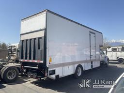 (Jurupa Valley, CA) 2007 Ford F650 Crew Cab Van Body Truck Not Running, Condition Unknown) (Has Elec