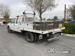 (Jurupa Valley, CA) 1996 Chevrolet 3500 Crew-Cab Utility Truck Runs rough,