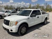 2010 Ford F150 Crew-Cab Pickup Truck Runs & Moves) (Check Engine Light On, Body Damage, No Brakes