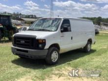 2008 Ford E150 Cargo Van, (Municipality Owned) Runs & Moves) (Body Damage