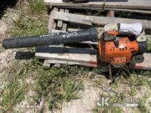 2018 Stihl Blower, Municipally Owned Operating Condition Unknown