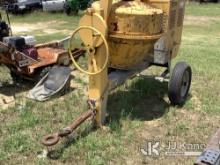 Stow Concrete Mixer (Municipality Owned) (Condition Unknown (BUYER MUST LOAD) NOTE: This unit is bei