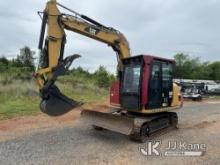 2018 Caterpillar 307E2 Hydraulic Excavator Runs, Moves & Operates) (Rust Damage, Minor Body Damage