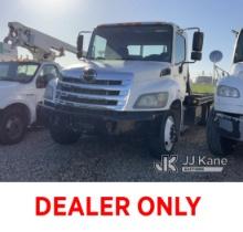 2016 Hino 268 Rollback Truck Not Running, Cranks Does Not Start, Drive Shaft Disconnected, Condition