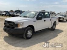 2018 Ford F150 4x4 Crew-Cab Pickup Truck Runs, Moves, Cracked Windshield
