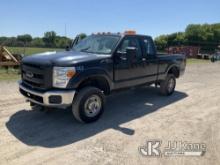 2015 Ford F350 4x4 Extended-Cab Pickup Truck Runs, Moves, Rust, Body Damage, Engine Light, Loud Exha