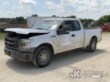 2016 Ford F150 4x4 Extended-Cab Pickup Truck Runs, Moves, Runs Rough, Engine Noise, Body Damage, Jum