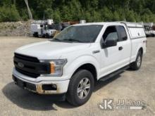 2019 Ford F150 4x4 Extended-Cab Pickup Truck (Runs & Moves) (Seller States: Idles Rough & Shifts Har