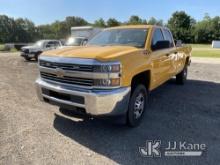 2015 Chevrolet Silverado 2500HD Extended-Cab Pickup Truck Runs and Moves, Body Damage