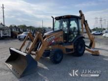 (Plymouth Meeting, PA) 2015 Case 580N 4x4 Tractor Loader Backhoe Danella Unit) (No Title, Runs, Move