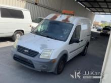 2010 Ford Transit Connect Conversion Van Runs & Moves, Paint Damage , Roof Body Surface Rust
