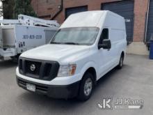 (Denver, CO) 2013 Nissan NV Cargo Hi-Cube Van Runs & Moves