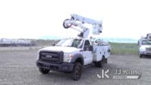 Altec AT37G, Articulating & Telescopic Bucket Truck mounted behind cab on 2016 Ford F550 Service Tru