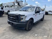 (Tampa, FL) 2017 Ford F150 4x4 Extended-Cab Pickup Truck Runs & Moves) (Body Damage