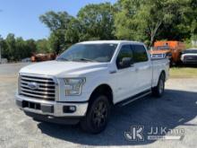(Shelby, NC) 2015 Ford F150 4x4 Crew-Cab Pickup Truck Runs & Moves) (Check Engine Light On, Engine O