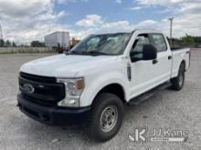 (Verona, KY) 2021 Ford F250 4x4 Crew-Cab Pickup Truck Runs & Moves) (Seller Note: Engine Misfire