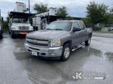2012 Chevrolet Silverado 1500 4x4 Crew-Cab Pickup Truck Runs & Moves) (Jump To Start