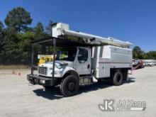 (Chester, VA) Altec LR756, Over-Center Bucket Truck mounted behind cab on 2014 Freightliner M2 106 4