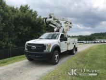 Altec AT40G, Articulating & Telescopic Bucket Truck mounted behind cab on 2017 Ford F550 Service Tru