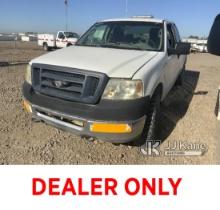 (Dixon, CA) 2006 Ford F150 4x4 Extended-Cab Pickup Truck Non Running, Condition Unknown) (Cranks