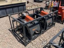 Skeleton Grapple Bucket (New) NOTE: This unit is being sold AS IS/WHERE IS via Timed Auction and is 