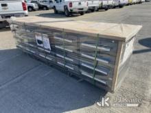 10ft 20 Drawer Workbench (New) NOTE: This unit is being sold AS IS/WHERE IS via Timed Auction and is