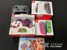 Nintendo Switch Accessories And Game (New/Used) NOTE: This unit is being sold AS IS/WHERE IS via Tim