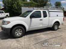 2017 Nissan Frontier Extended-Cab Pickup Truck Runs & Moves) (Check Engine Light On, Paint Damage, B
