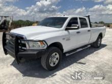 2016 RAM 3500 4x4 Crew-Cab Pickup Truck Runs & Moves) (Jump to Start) (Weak Batteries, Paint and Bod