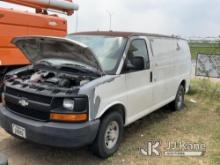 2007 Chevrolet Express G2500 Cargo Van Runs & Moves) (Jump To Start, Dead Battery, Will Not Stay Run