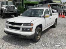 2012 Chevrolet Colorado Extended-Cab Pickup Truck Runs & Moves) (Jump To Start, Driver Seat Tear, Wi