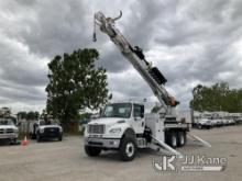 (Kansas City, MO) Altec DT65, Digger Derrick rear mounted on 2019 Freightliner M2-106 6X6 T/A Flatbe