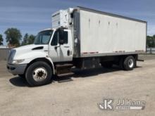 2013 International Durastar 4300 Van Body Truck Runs, Moves, Rust Damage