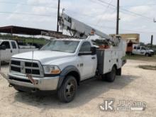 Altec AT200-A, Telescopic Non-Insulated Bucket Truck mounted behind cab on 2011 Dodge Ram 4500 Servi