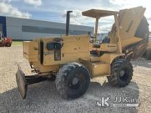 2000 Vermeer V8550A Rubber Tired Earthsaw Runs, Moves and Operates, New Hour Meter, Per Seller Hours
