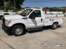 2015 Ford F250 Enclosed Service Truck Wrecked-Damage to Left Front Frame Extension) (Runs & Moves) (