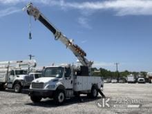 Terex Commander 4047, Digger Derrick rear mounted on 2019 Freightliner M2 106 4x4 Utility Truck Runs