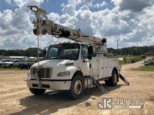 Altec DM47-TR, Digger Derrick rear mounted on 2011 Freightliner M2 106 Utility Truck, Decommissioned