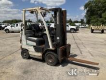 (South Beloit, IL) 2019 Unicarrier MAP1F1A15LV Pneumatic Tired Forklift Runs, Does Not Move, Operate
