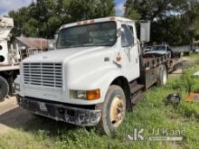 1998 International 4700 Flatbed Truck Does Not Start) (Per Seller: Starter is New, Has Electrical Is
