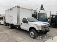 2012 Ford F550 XLT Cutaway Cube Van Not Running, Engine Does Not Turn Over