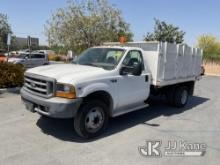 1999 Ford F-450 SD Cab & Chassis Runs & Moves