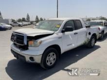 2012 Toyota Tundra 4x4 Crew-Cab Pickup Truck Engine Will Not Stay Running, Driver Side Damage