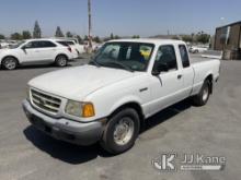 2002 Ford Ranger Extended-Cab Pickup Truck Runs & Moves, Cracked Windshield