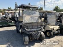 2019 Marshall 2-Passenger Cart Utility Cart Non-Operable, Not Starting, True Hours Unknown