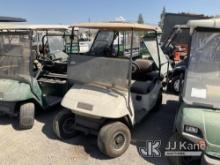 2003 EZGO Medialist Golf Cart, Serial # on consignment is the word WHITE please verify serial one it