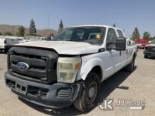 2011 Ford F250 Crew-Cab Pickup Truck Runs, Moves, Front End Damage